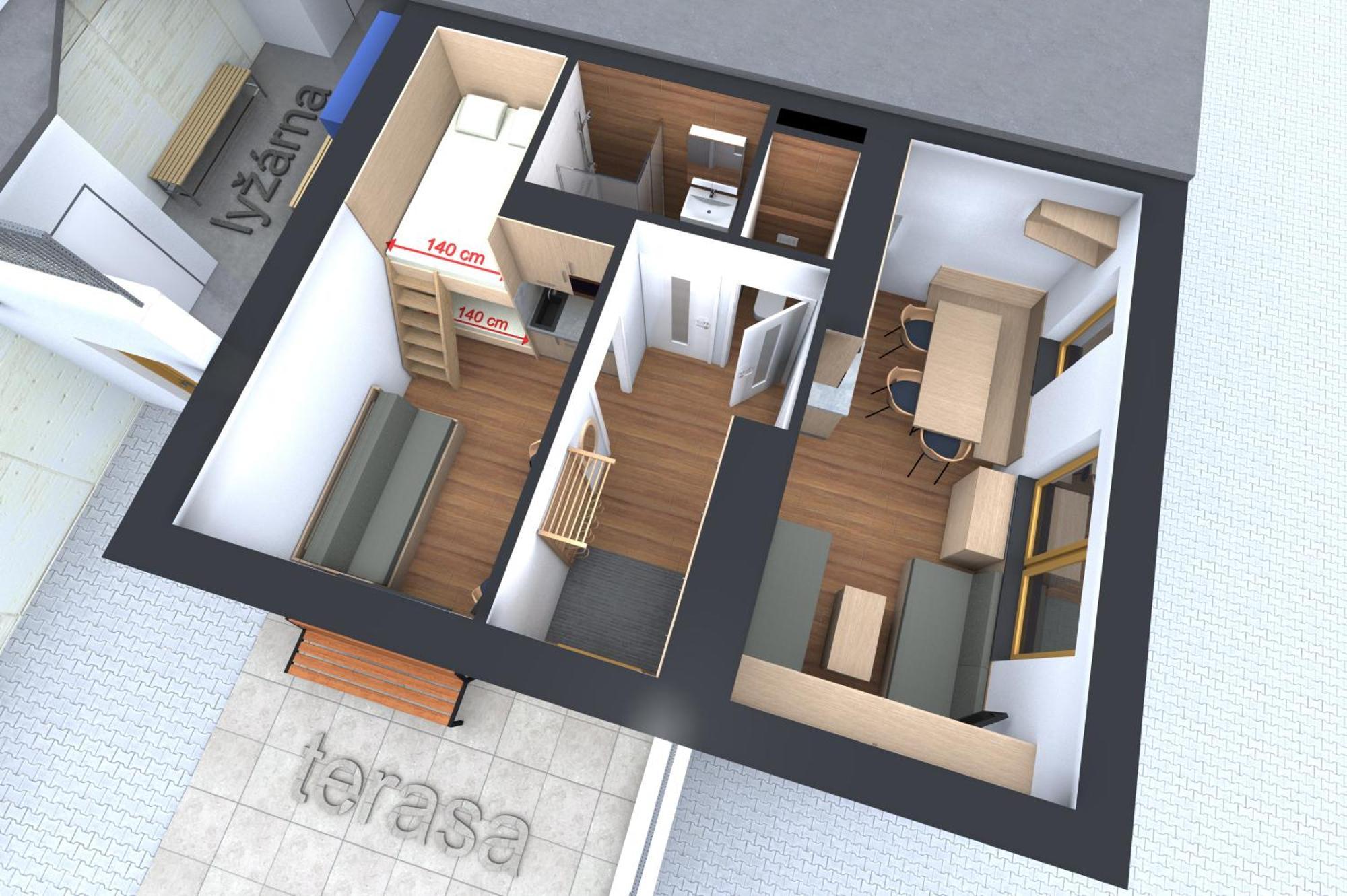 U Kralika, Apartman E, 50M Od Lanovky A Bobove Drahy, Parkovani Zdarma Dolní Morava Eksteriør billede